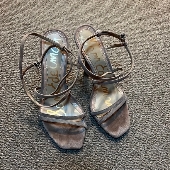 Sam Edelman open toe strap heels - Picture 1 of 7